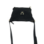 Gucci Abbey GG Canvas Leather Shoulder Bag Pochette Crossbody Cross Black — view 4