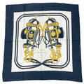 Hermes Carre 90 Brides de Gala Scarf Silk Black