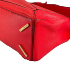 Loewe Puzzle Shoulder Bag Red Medium — view 8