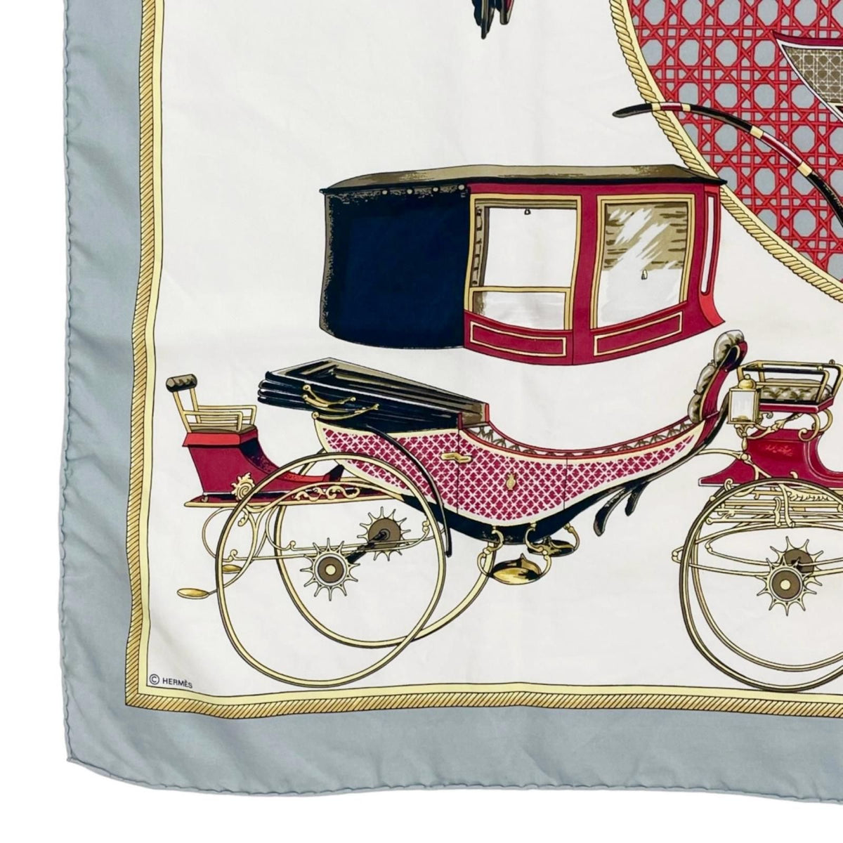 Hermes Carre 90 Scarf Silk Multicolor — view 6