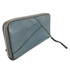 Loewe Puzzle Anagram Wallet Calfskin Blue — view 3