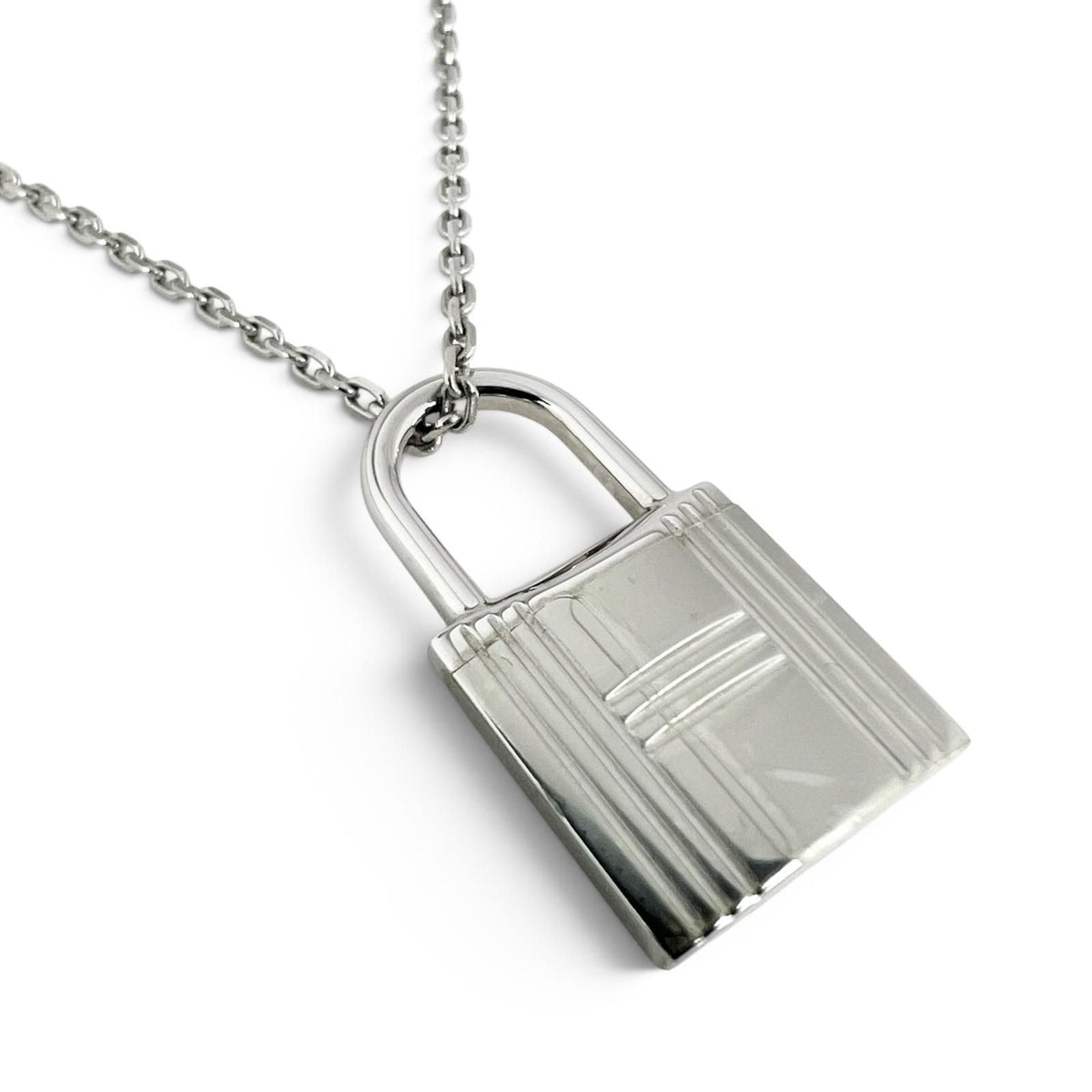Hermes O'Kelly PM Necklace Silver
