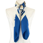 Hermes Carre 90 Bridesde Gala Scarf Silk Blue — view 2