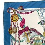 Hermes Carre 90 le Timbalier Timpani Player Scarf Silk Multicolor — view 3