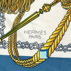 Hermes Carre 90 le Timbalier Timpani Player Scarf Silk Multicolor — view 7