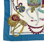 Hermes Carre 90 le Timbalier Timpani Player Scarf Silk Multicolor — view 6