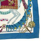Hermes Carre 90 le Timbalier Timpani Player Scarf Silk Multicolor — view 5