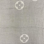 Louis Vuitton Shawl Gray Scarf — view 6