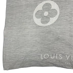 Louis Vuitton Shawl Gray Scarf — view 4