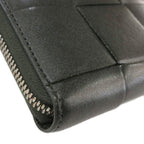 Bottega Veneta Cassette Zip Around Wallet Dark Green — view 7