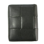 Bottega Veneta Cassette Zip Around Wallet Dark Green