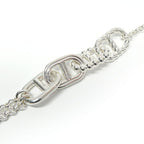 Hermes Chaine D'ancre Alea Long Necklace Silver — view 6