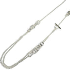Hermes Chaine D'ancre Alea Long Necklace Silver — view 2