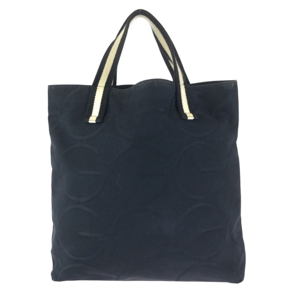 Gucci G Logo Black White Canvas Tote Bag — view 2