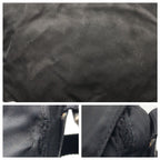 Prada Tessuto Black Silver Nylon Shoulder Bag Pochette — view 7