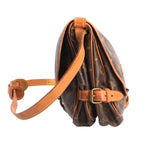 Louis Vuitton Saumur 30 Monogram Shoulder Bag Canvas Brown — view 4