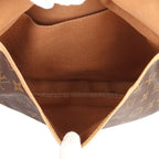 Louis Vuitton Saumur 30 Monogram Shoulder Bag Canvas Brown — view 7