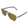 Prada Sunglasses Eyewear Pilot Metal Acetate Brown