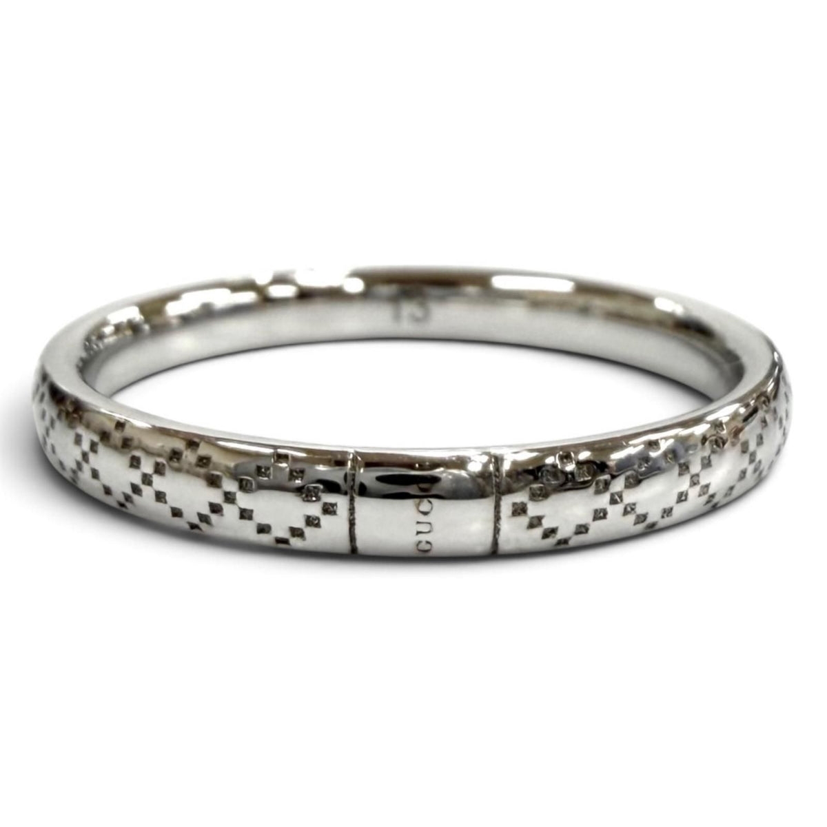 Gucci 750 Diamantissima Ring White Gold