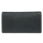 Hermes Leather Billfold Wallet Black