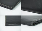 Hermes Leather Billfold Wallet Black — view 6