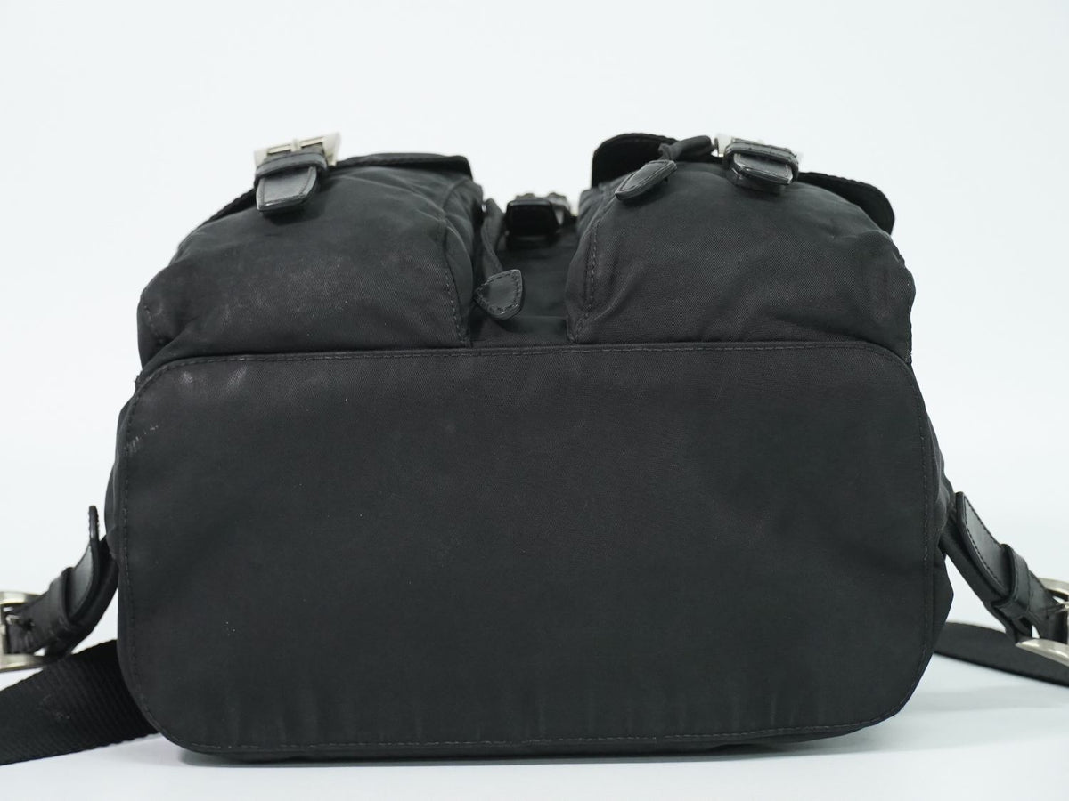 Prada Vela Backpack Nylon Black — view 3