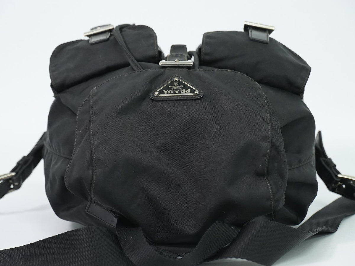 Prada Vela Backpack Nylon Black — view 5