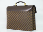 Louis Vuitton LV Altona GM Damier Ebene Business Bag Handbag Brown Bag — view 2