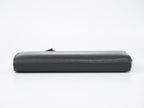 Louis Vuitton LV Portefeuille Comet Leather L-shaped Zipper Wallet Noir Black — view 3