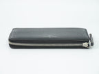 Louis Vuitton LV Portefeuille Comet Leather L-shaped Zipper Wallet Noir Black — view 5