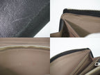 Louis Vuitton LV Portefeuille Comet Leather L-shaped Zipper Wallet Noir Black — view 8