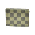 Louis Vuitton Damier Azur Envelope Business Card Holder Leather White Case