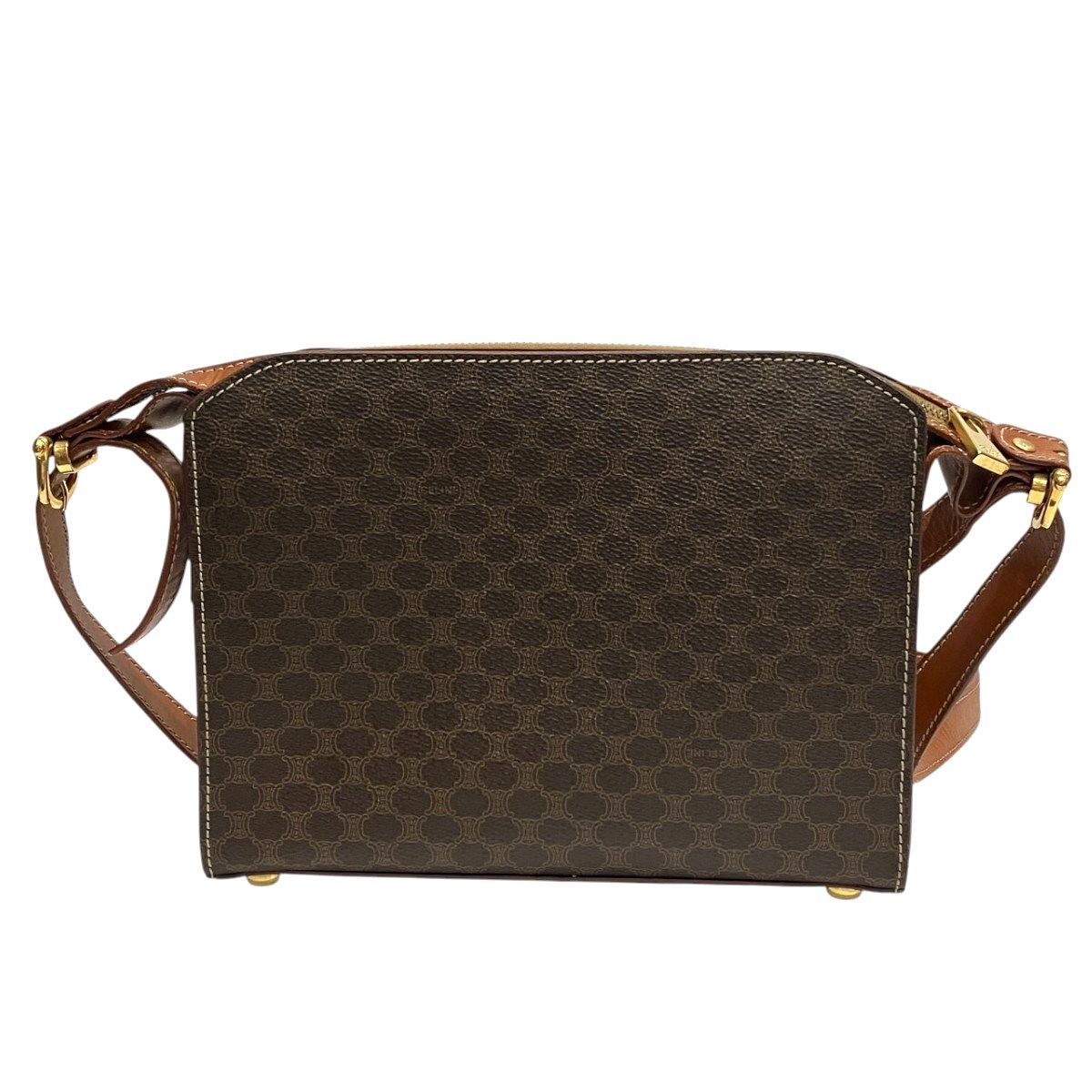 Celine Macadam Shoulder Bag Leather — view 2
