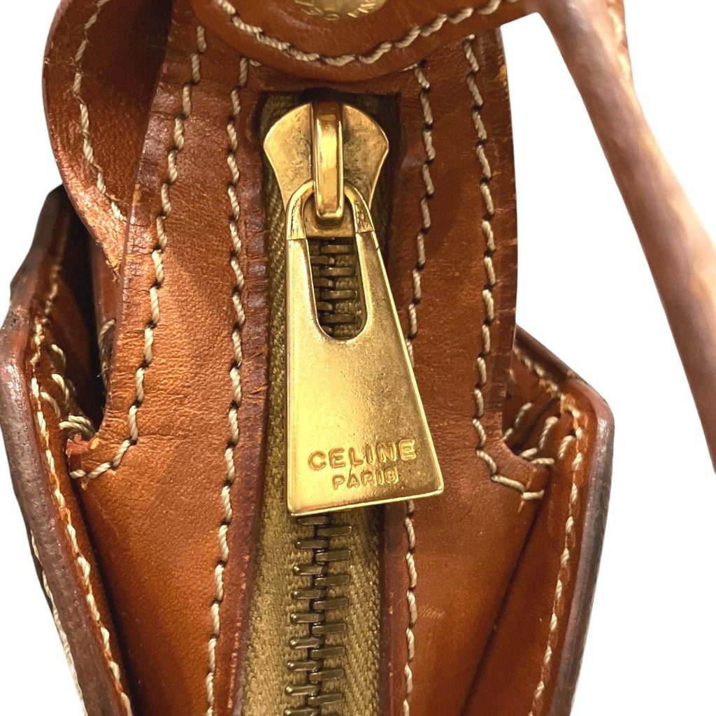 Celine Macadam Shoulder Bag Leather — view 7