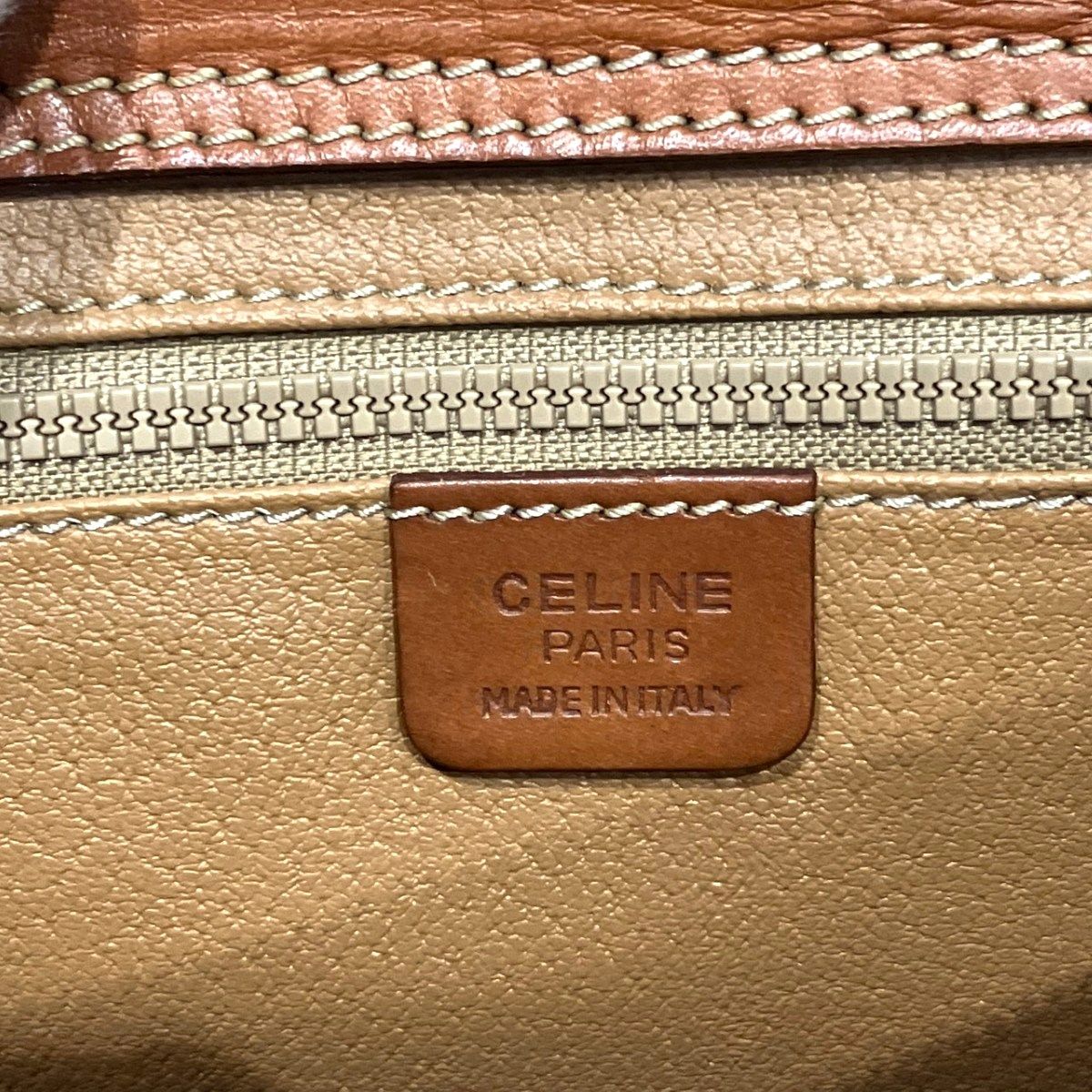 Celine Macadam Shoulder Bag Leather — view 4
