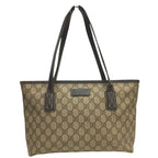 Gucci GG Supreme Tote Bag Leather