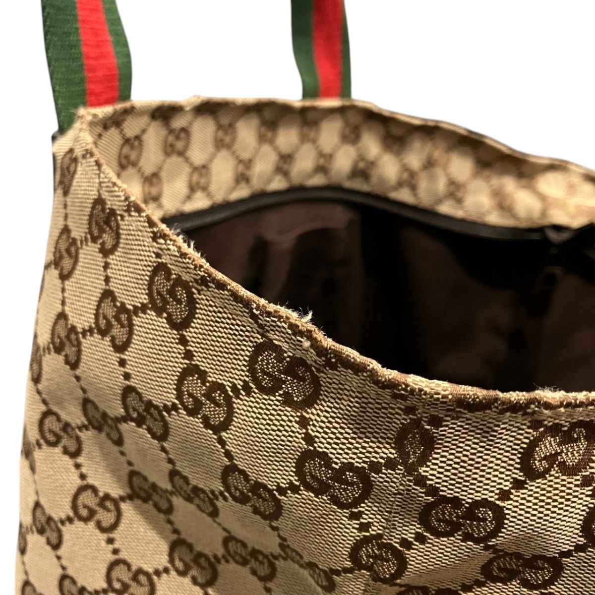 Gucci Sherry GG Canvas Tote Bag — view 8