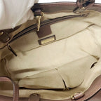 Gucci Craft Tote Bag Canvas Leather — view 7