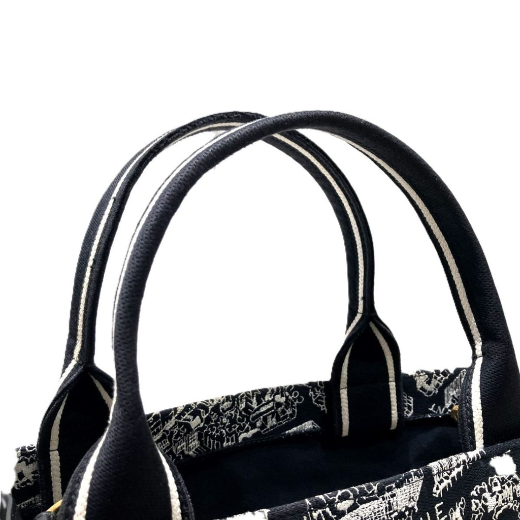 Dior Book Tote Bag Medium Cotton Canvas — view 7