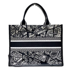 Dior Book Tote Bag Medium Cotton Canvas — view 2