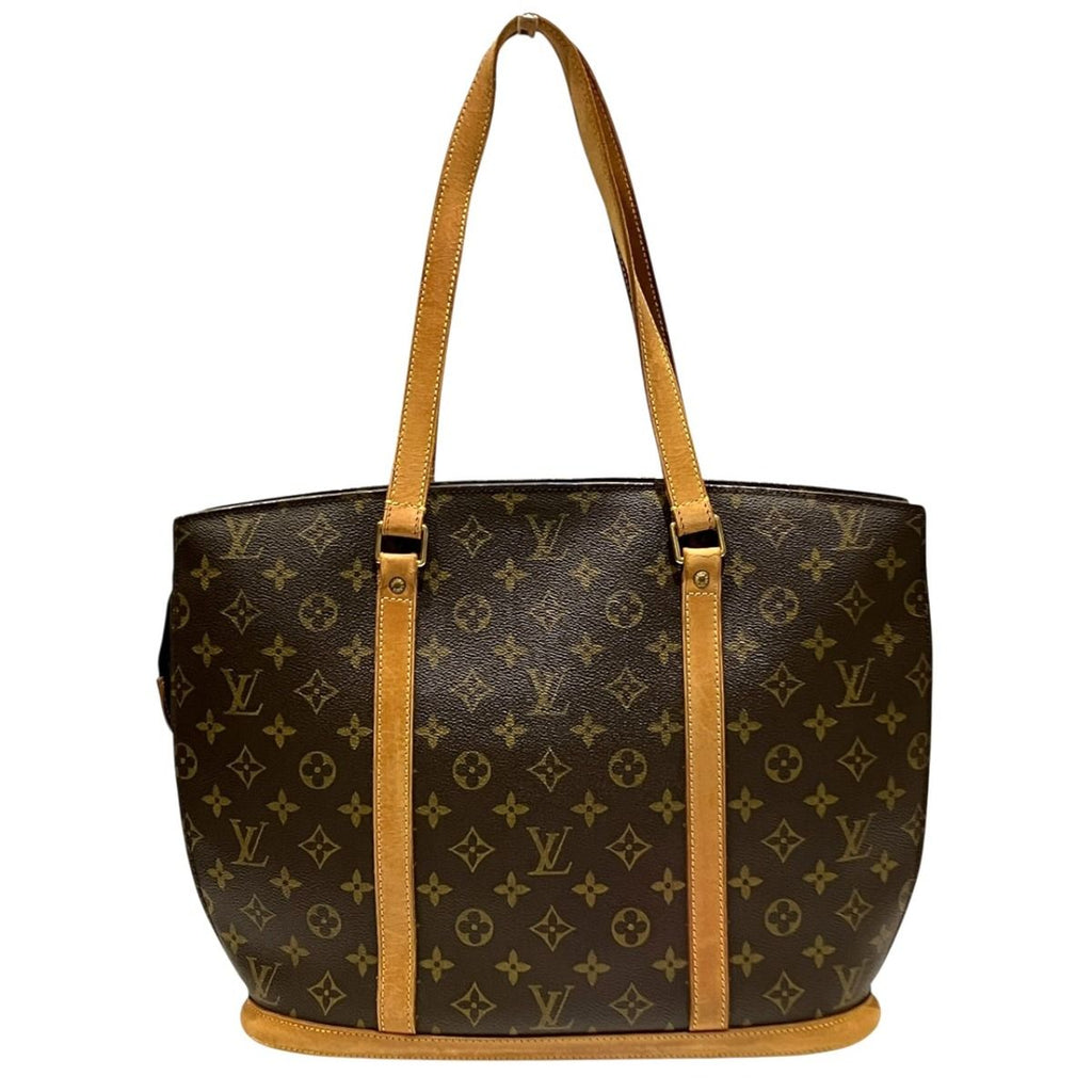 Louis Vuitton Monogram Tote Bag Canvas Vachetta Leather — view 2