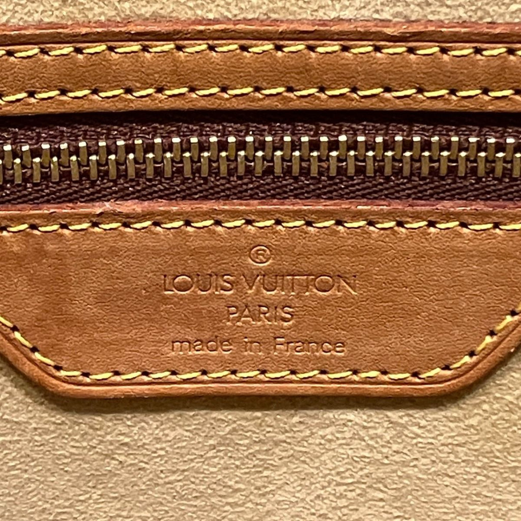 Louis Vuitton Monogram Tote Bag Canvas Vachetta Leather — view 4