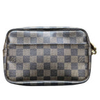 Louis Vuitton Pochette Billet Macao Damier Second Bag Canvas — view 2