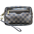Louis Vuitton Pochette Billet Macao Damier Second Bag Canvas