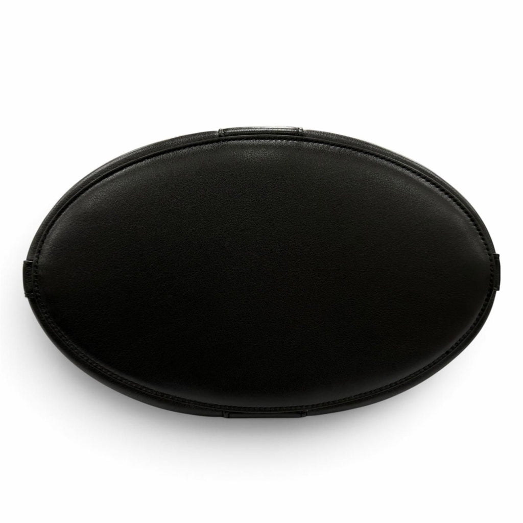Saint Laurent Leather Top Handle 2-Way Shoulder Bag Black — view 6