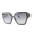 Dior 30 Montaigne BU Smoke Square Sunglasses Eyewear Black 61 16‐130