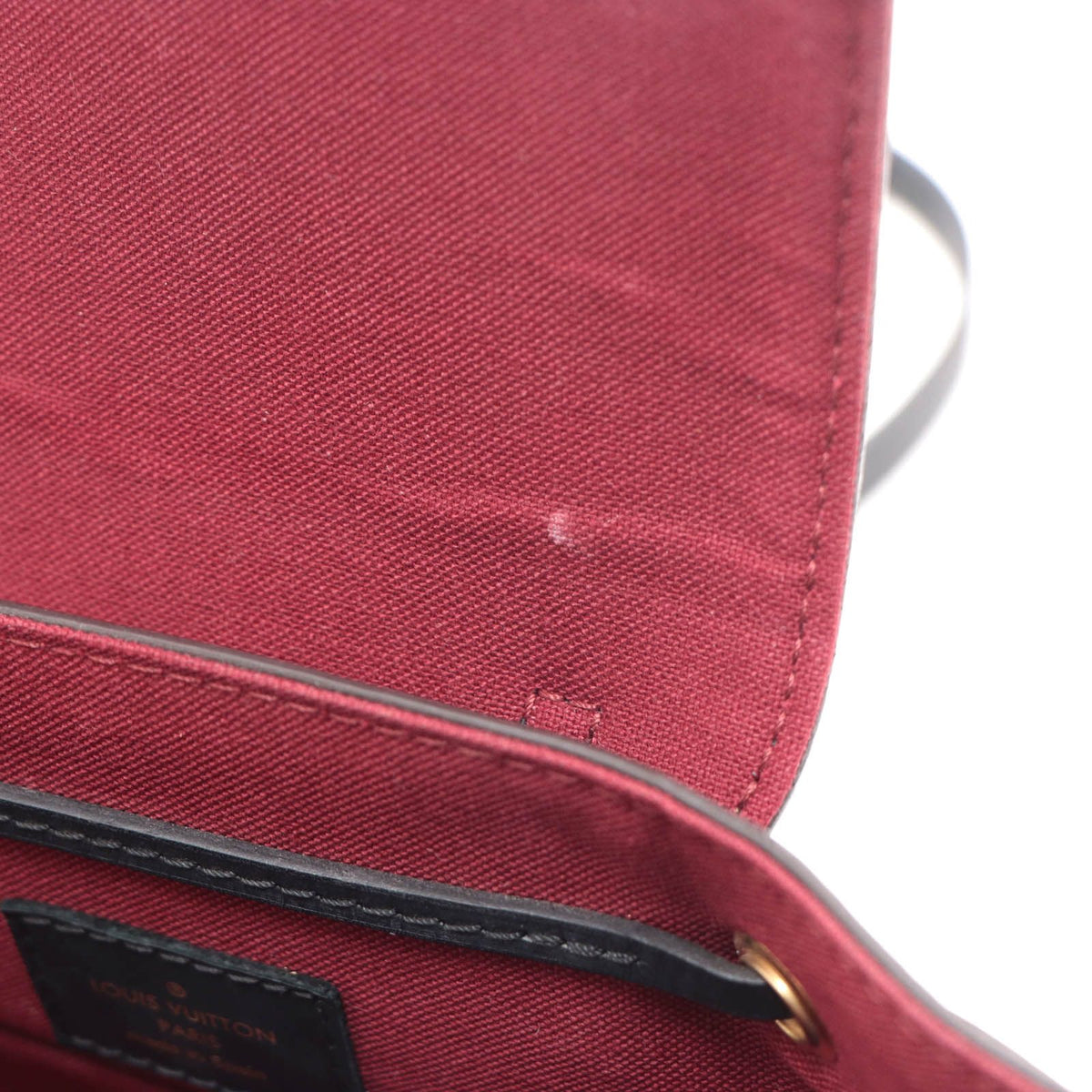 Louis Vuitton Montsouris NM BB Monogram Noir Backpack Canvas — view 8