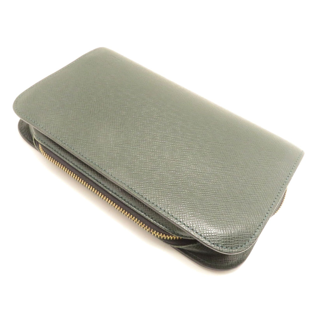 Louis Vuitton Baikal Taiga Epi Sair Clutch Green — view 3