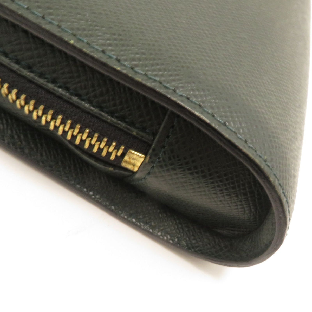 Louis Vuitton Baikal Taiga Epi Sair Clutch Green — view 7