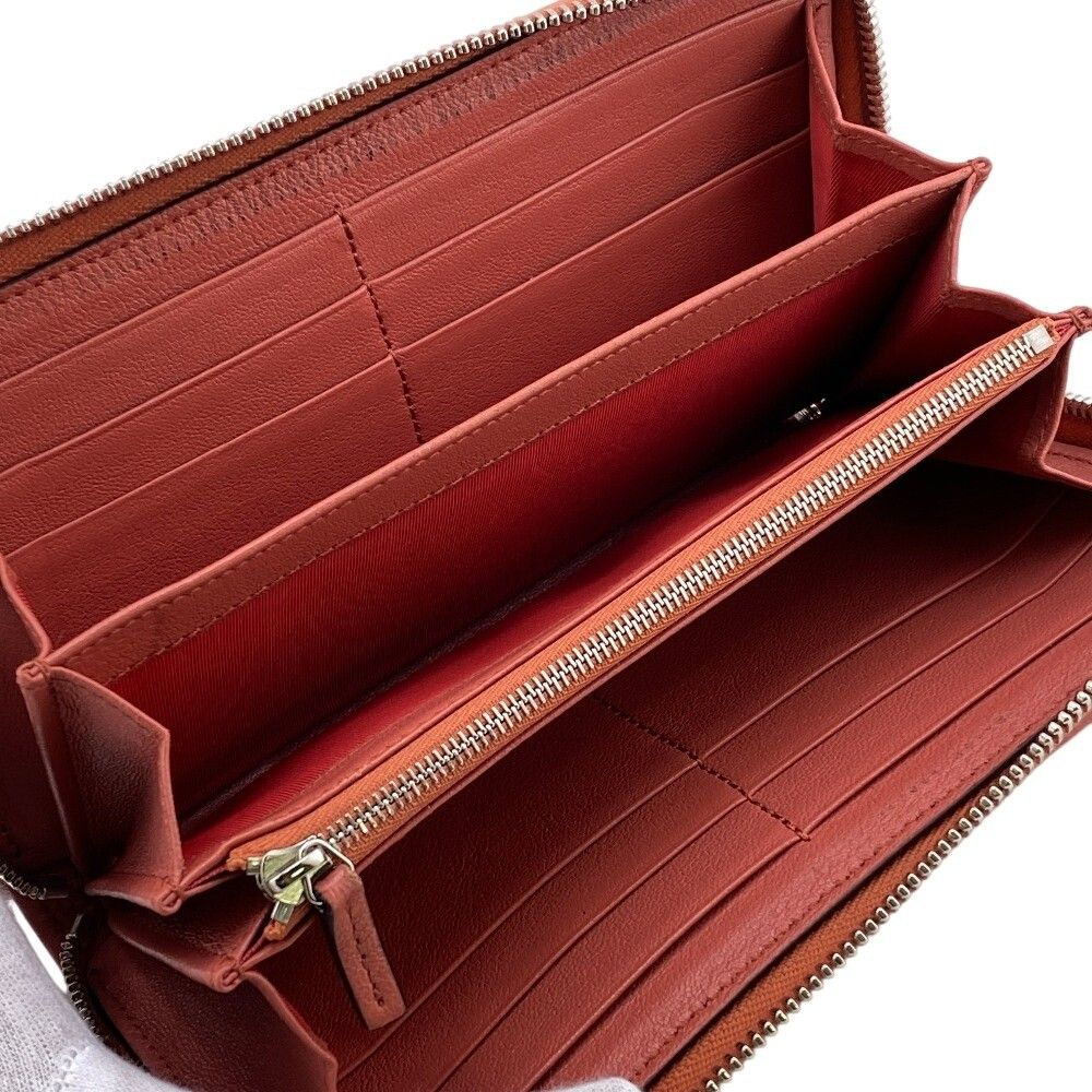 Gucci Blondie Leather Zip Around Wallet Red — view 4
